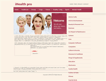 Tablet Screenshot of ihealthpro.com
